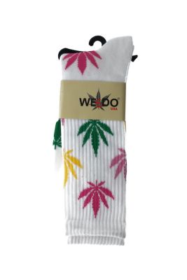 1.99 PINK WEED SOCKS  