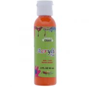 ORANGE ACRYLIC PAINT 60 ML  