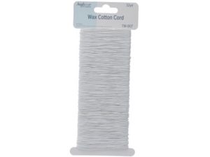 WHITE WAX COTTON CORD  