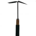 GARDEN SHOVEL RAKE 12 X 6 INCH  