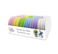 1.99 DECORATIVE RIBBONS VELOUR