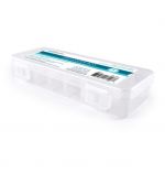 1.99 ORGANIZER BOX 7 COMPARTMENTS 6.75 X 2.25 X 316 INCH