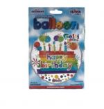 HAPPY BIRTHDAY GELLI BEAN MYLAR BALLOON