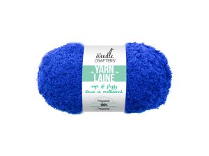 2.99 ROYAL BLUE SOFTNFLUFFY YARN  