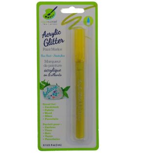 1.99 GOLD ACYRLIC GLITTER MARKER XXX