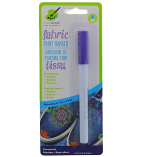 PURPLE PIZZAZZ FABRIC PAINT PERMANENT MARKER XXX  