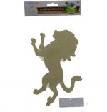 1.99 LION DIY STANDING WOOD ANIMAL. XXX  