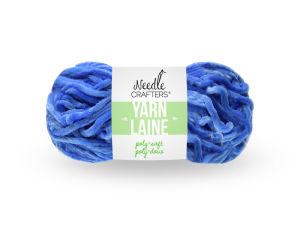 2.99 BLUE BERRY POLY SOFT YARN BALL  