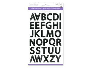 1.99 BLACK PAPER CRAFT STICKER 3D ALPHA  