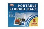 PORTABLE STORAGE BAGS 3 LARGE BAGS  