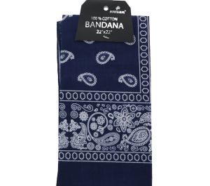 NAVY BLUE BANDANA  