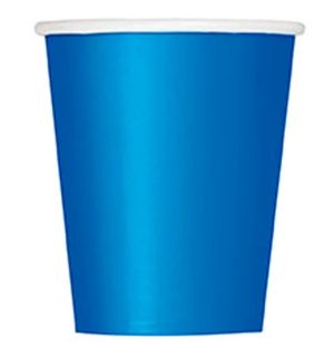 ROYAL BLUE 9 OZ CUP 8 PACK  