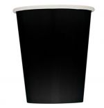 BLACK 9 OZ CUP 8 PACK