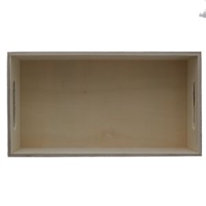 RECTANGLE WOODEN TRAY  
