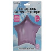 Pink Star Shape Foil Mylar Balloon  