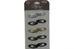 BARRETTES 10 PACK  