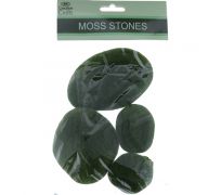 MOSS STONES 4 PACK ASSORTED SIZES  