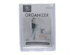 TEMPURED PLASTIC SQUARE ORGANIZER  