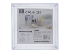 TEMPURED PLASTIC SQUARE ORGANIZER  