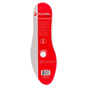 NU VALU HOME MEMORY FOAM INSOLES  