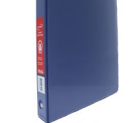 2.49 BLUE 3 RING BINDER 1 IN  