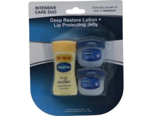 1.99 VASELINE LIP CARE 3 PACK