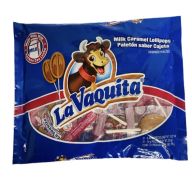 4.99 LA VAQUITA MILK CARAMEL LOLLIPOPS 