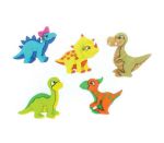 DINOSAUR FOAM STICKERS