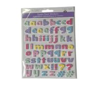 1.99 PAPER CRAFT STICKER FOAM ALPHA