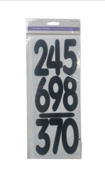 1.99 PAPER CRAFT STICKER NUMBERS BLACK