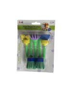 1.99 FOAM SHAPE BRUSHES 5PK