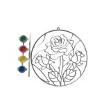 1.99 3D DIY 6.8" SUNCATCHER ROSE