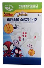 1.99 SPIDEY NUMBER CARDS 1-10