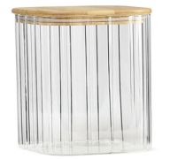 5.99 BOROSLICATE JAR BAMBOO SQUARE 1.5L