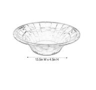 5.99 PLASTIC BOWL 34.5CM