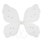 NYLON BUTTERFLY WINGS WHITE  