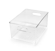 3.99 MULTIPURPOSE STORAGE BIN 8.8 X 7.3 X 0.6 INCH