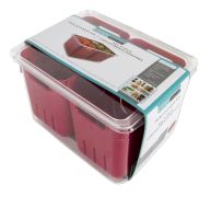 6.99 KITCHEN SPACES TWIN COLANDER BIN 8.8 X 6.8 X 3.9 INCH