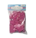 PINK NOISE MAKERS 6 PACK