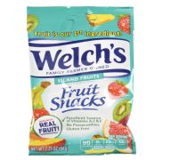 WELCHS FRUIT SNAKCS ISLAND FRUITS 2.25 OZ