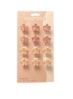 4.99 12 PIECE MINI HAIR CLIP SET