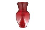 7.99 RED VASE LARGE GINGER