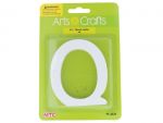 -#Q 11CM WHITE WOOD LETTER - Q XXX