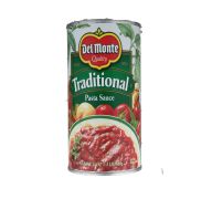 2.49 DEL MONTE TRADITIONAL PASTA SAUCE