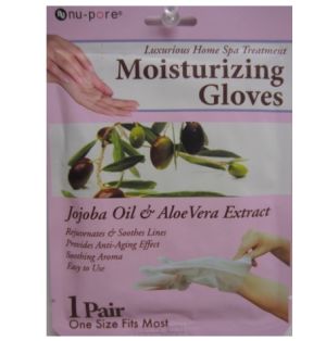 MOISTURIZING GLOVES ALOE VERA  
