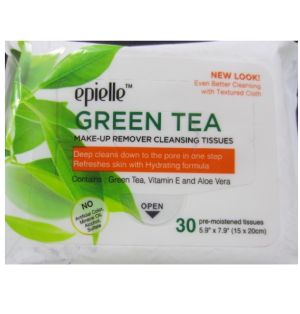 CLEANSING TISSUE GREEN TEA  