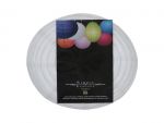 8 INCH PAPER LANTERN WHITE SMALL  