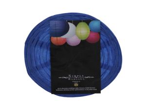 8 INCH ROYAL BLUE PAPER LANTERN SMALL  
