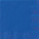 ROYAL BLUE LUNCHEON NAPKINS