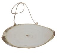 WOOD BOARD-REAL OVAL  